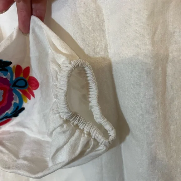 Philosophy White Embroidered Women's Top - small - Picture 8 of 12